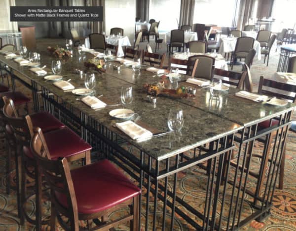 Aries Rectangular Banquet Table