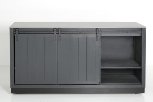 Catering cabinet in gray